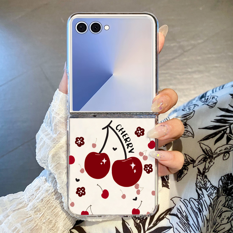 Phone Cases Z Fold 6 - Cute Large Cherry Phone Case For