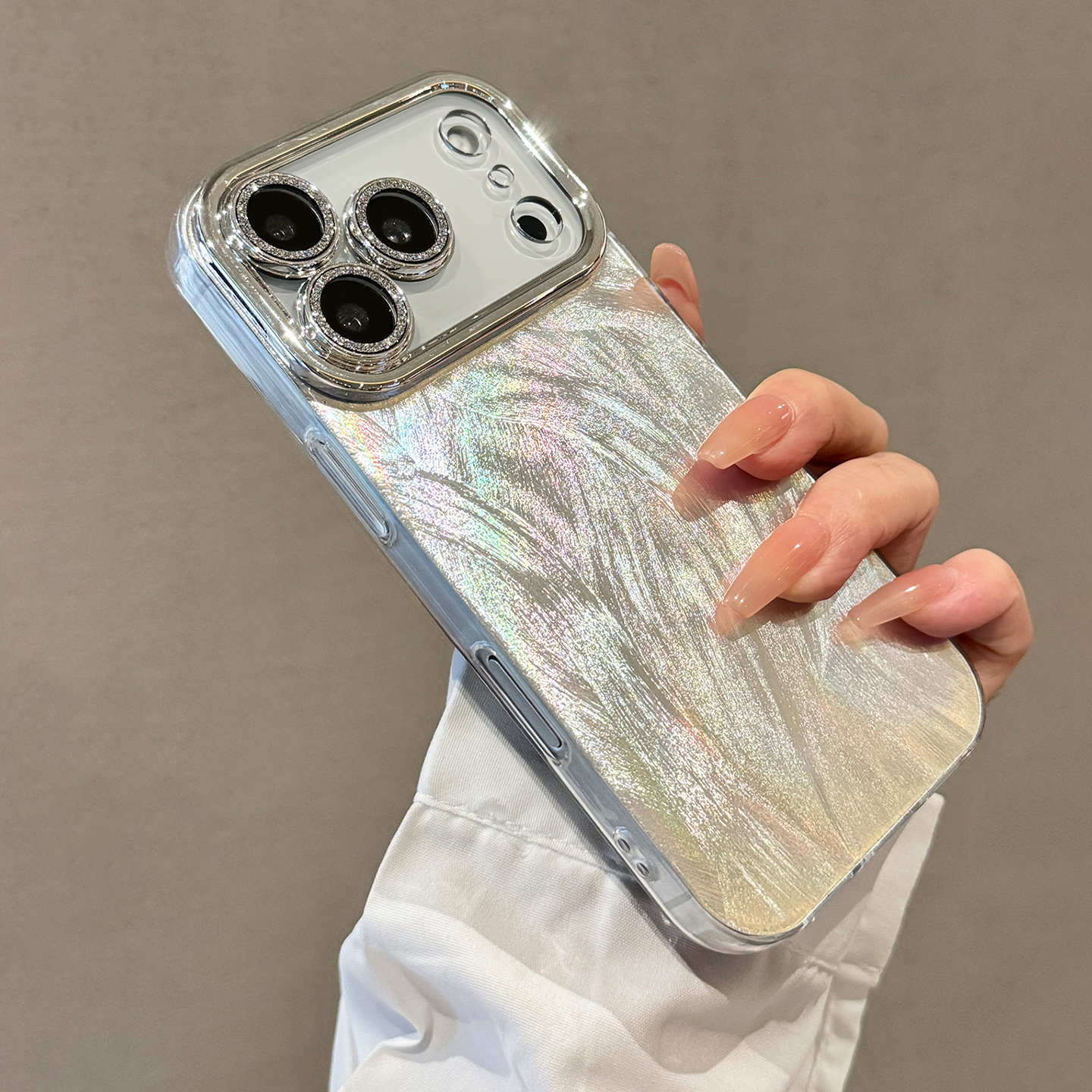 Phone Cases Durable - Luxury Glitter Laser Phone Case For