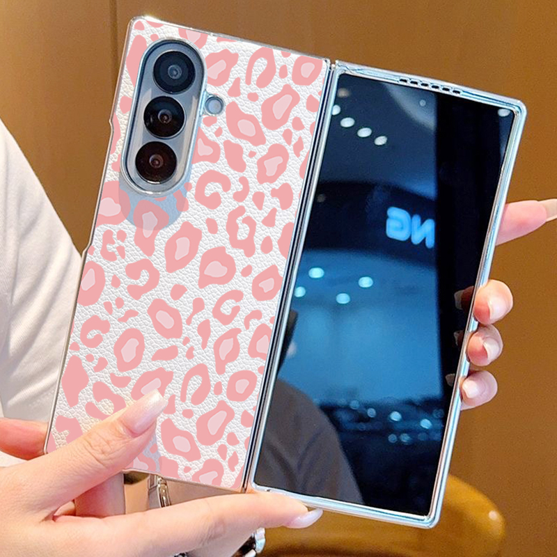 Phone Cases Z Fold 6 - Leopard Print Case For Samsung Z