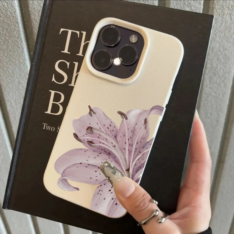 Phone Cases Like Loopy - Purple Lily Flower Phone Case For