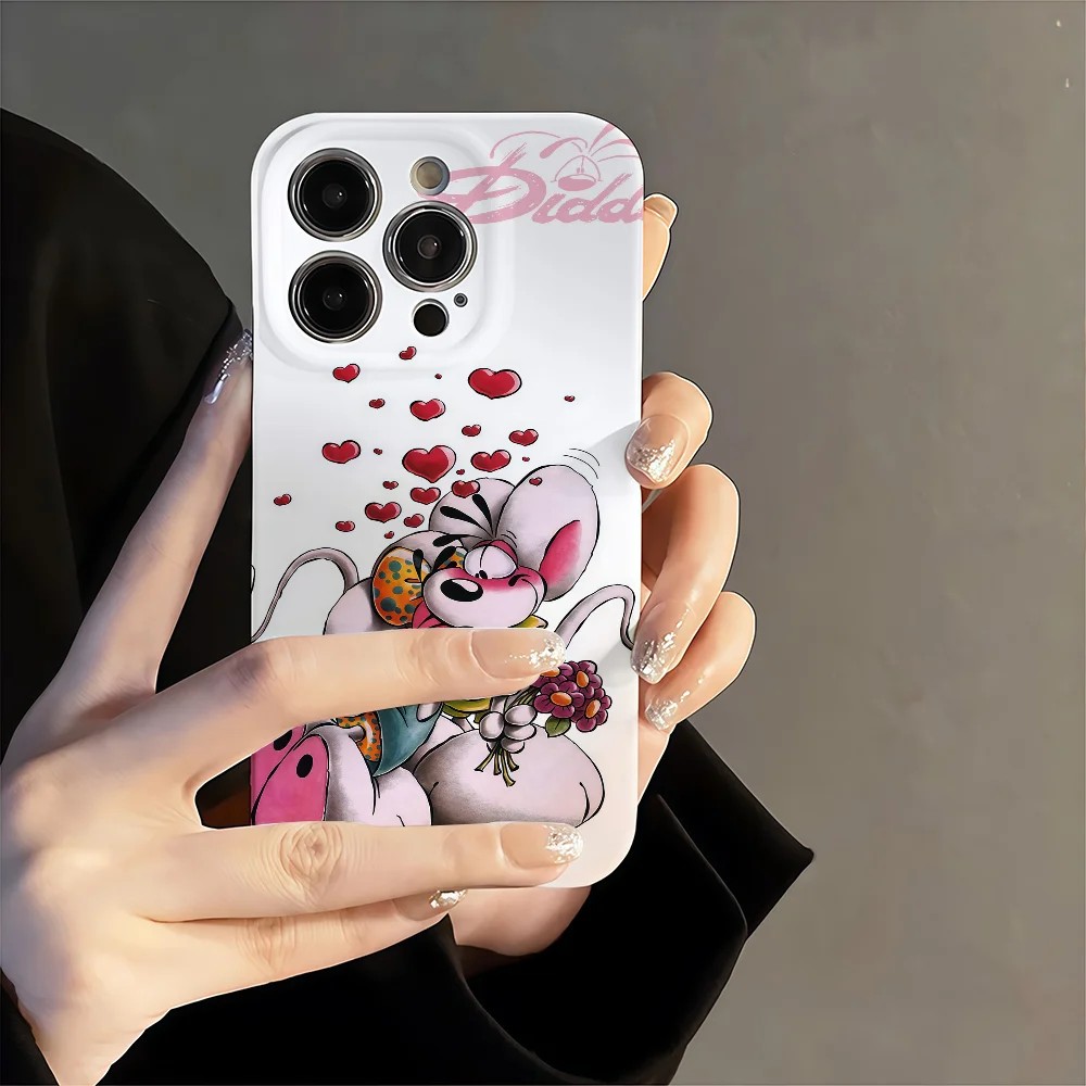 Phone Cases Google Pixel 7 - Cartoon D-Diddls Rat Glossy Film Hard