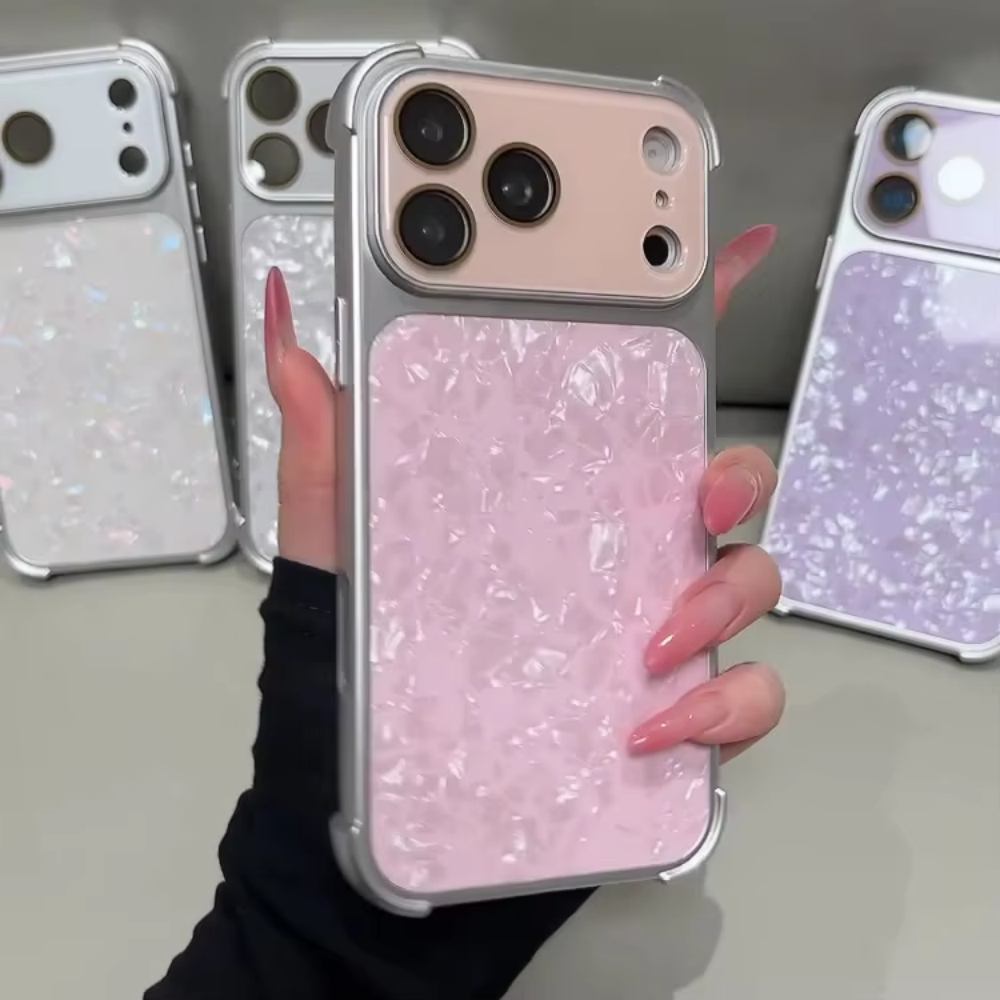 Glitter Shockproof Case - Luxury Plating Armor Laser Glitter Shell