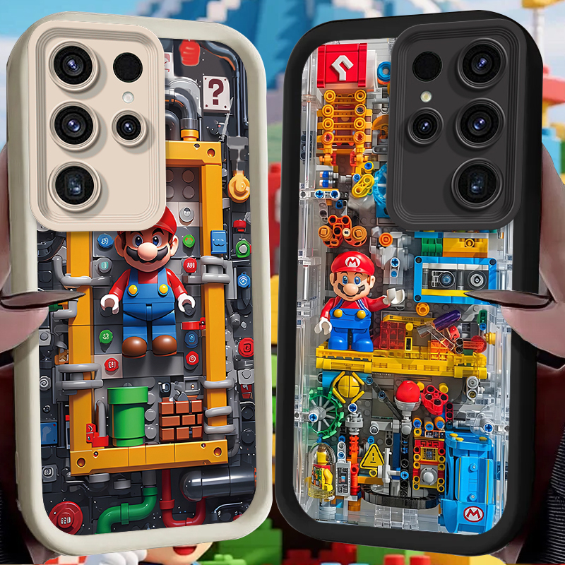 Phone Cases Samsung S25 Ultra - Toy Blocks M-Marios Phone Case for