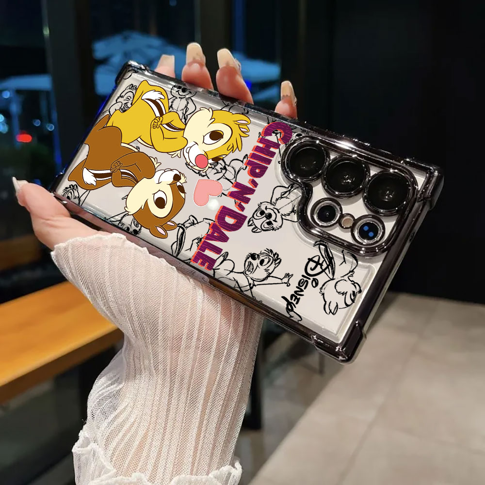 Cartoon Chip & Dale Case For S - مراجعة Phone Cases Samsung S25 Ultra وسعره