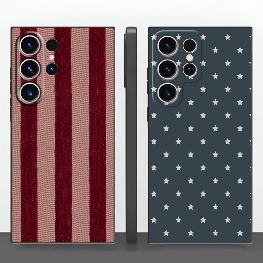 Retro Polka Dots Funda Phone C - مراجعة Phone Cases Samsung S25 Ultra وسعره