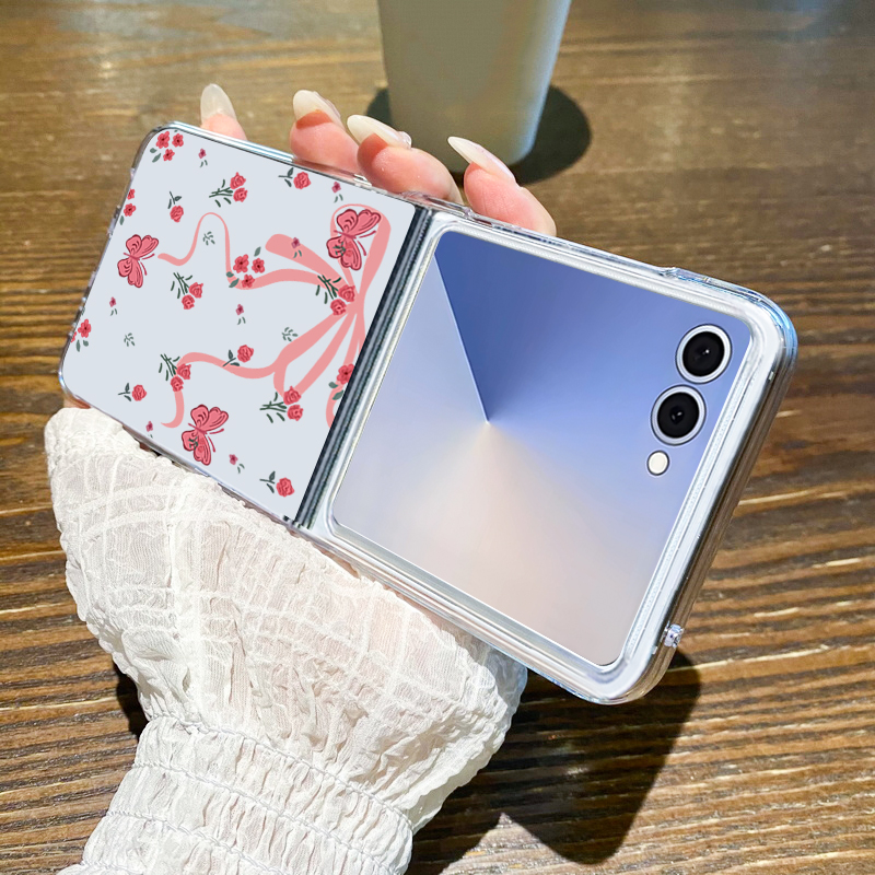 Cherry Bow Pattern Phone Case  - مراجعة Phone Cases Z Fold 6 وسعره