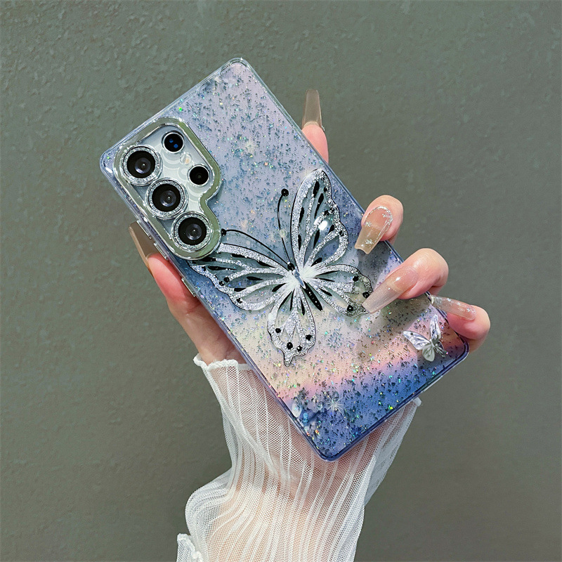 Luxury Oil Painting Flowers Bu - مراجعة Glitter Shockproof Case وسعره