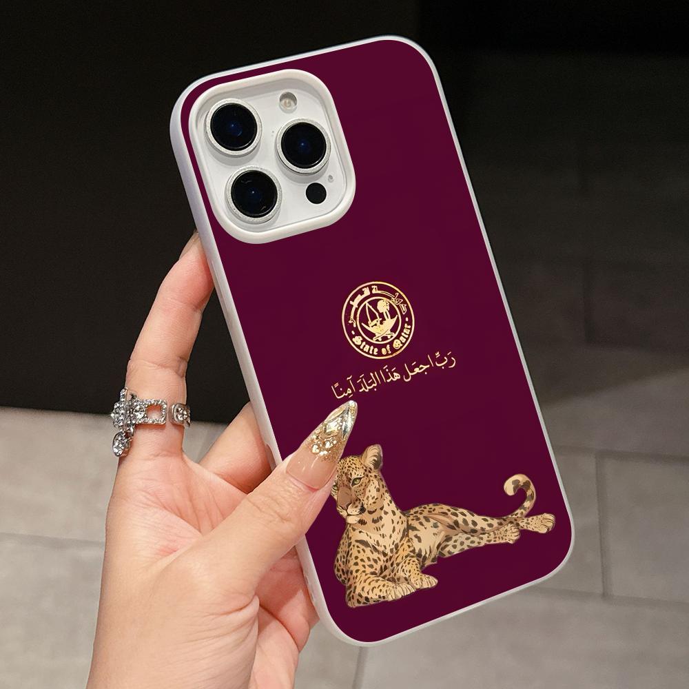 Qatar Flag Phone Case for iPho - مراجعة Phone Cases Qatar وسعره