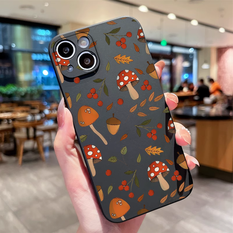 Retro Maple Leaf Flower Mushro - مراجعة Phone Cases Motorola وسعره