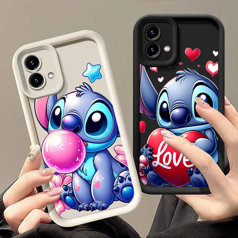 Cute Stitch Love Phone Case fo - مراجعة Phone Cases Motorola وسعره