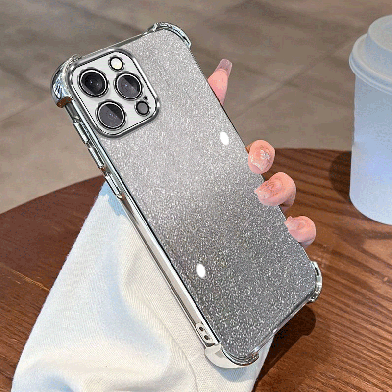 Glitter Plating Protective Cov - مراجعة Glitter Shockproof Case وسعره