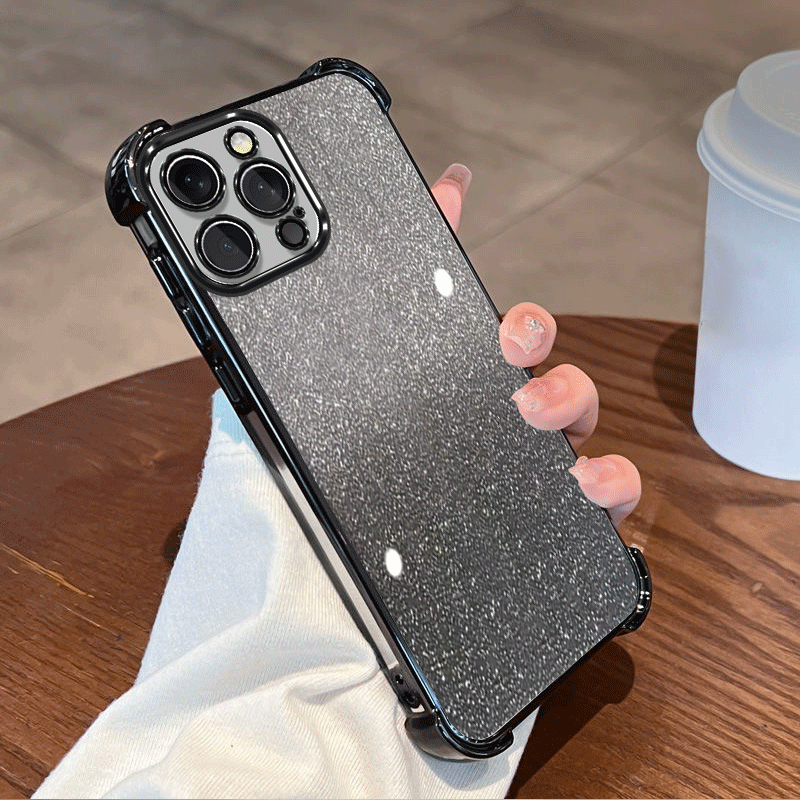 Glitter Plating Protective Cov - مراجعة Glitter Shockproof Case وسعره