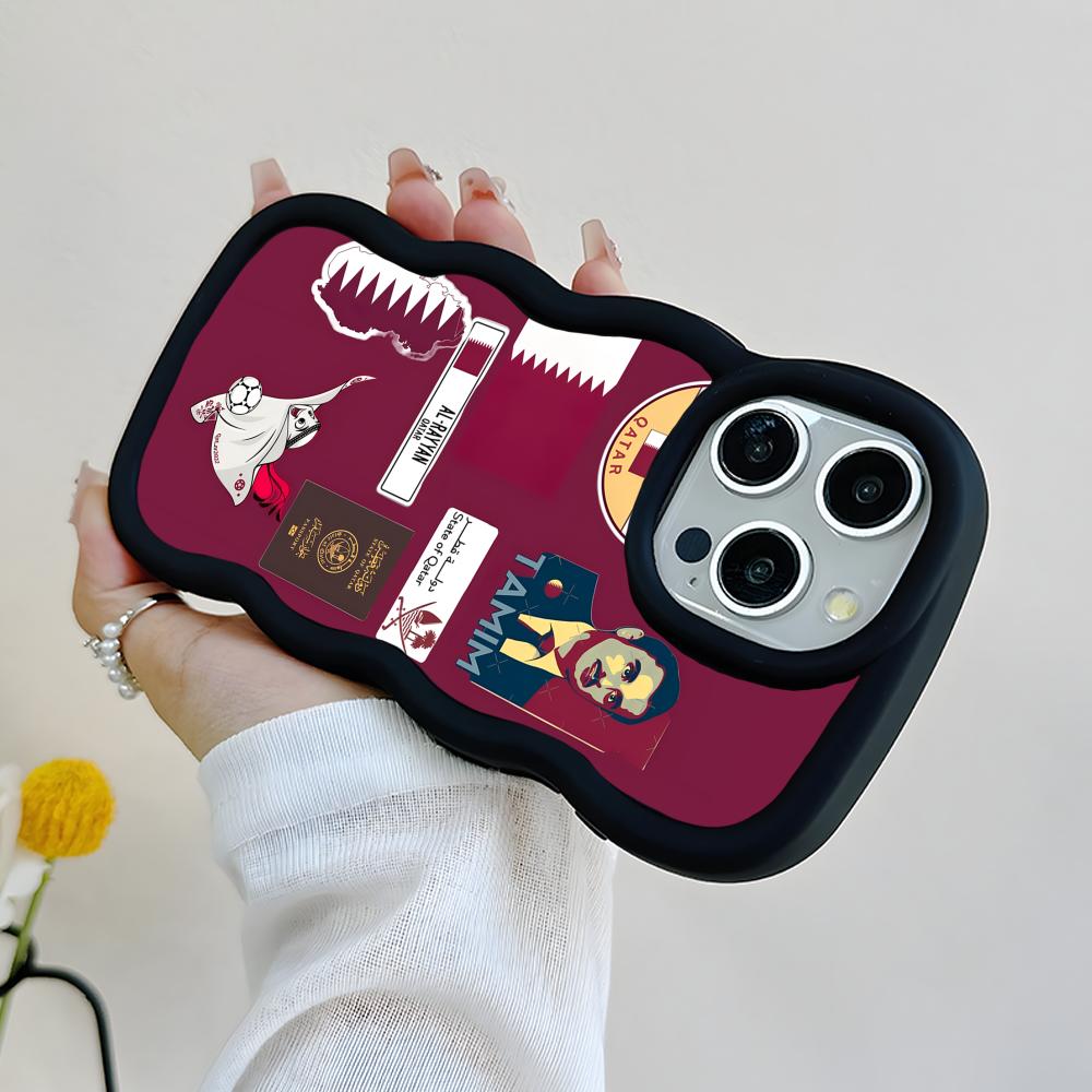 Qatar Flag Phone Case for iPho - مراجعة Phone Cases Qatar وسعره