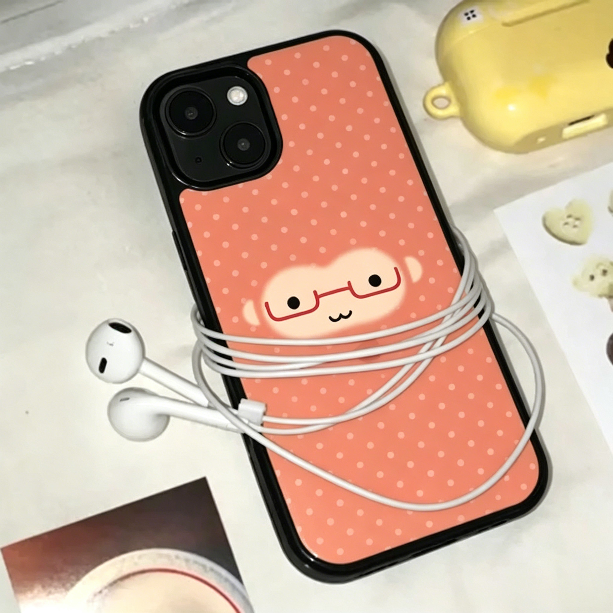 Korean Ins Cute Orange Polka D - مراجعة Phone Cases Cute Iphone 13 وسعره
