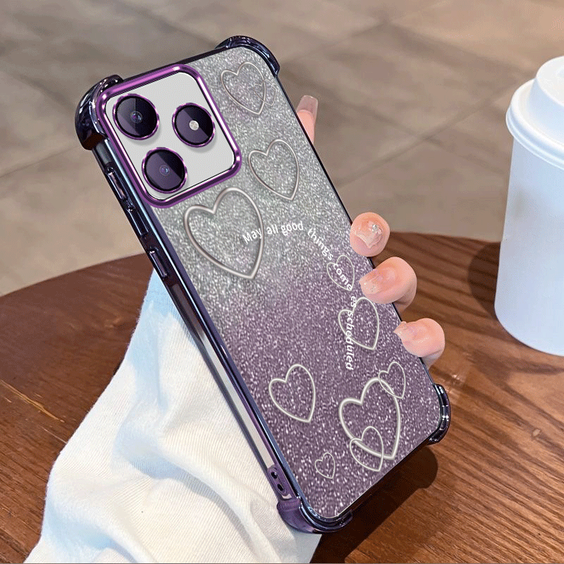 Glitter Plating Protective Cov - مراجعة Glitter Shockproof Case وسعره