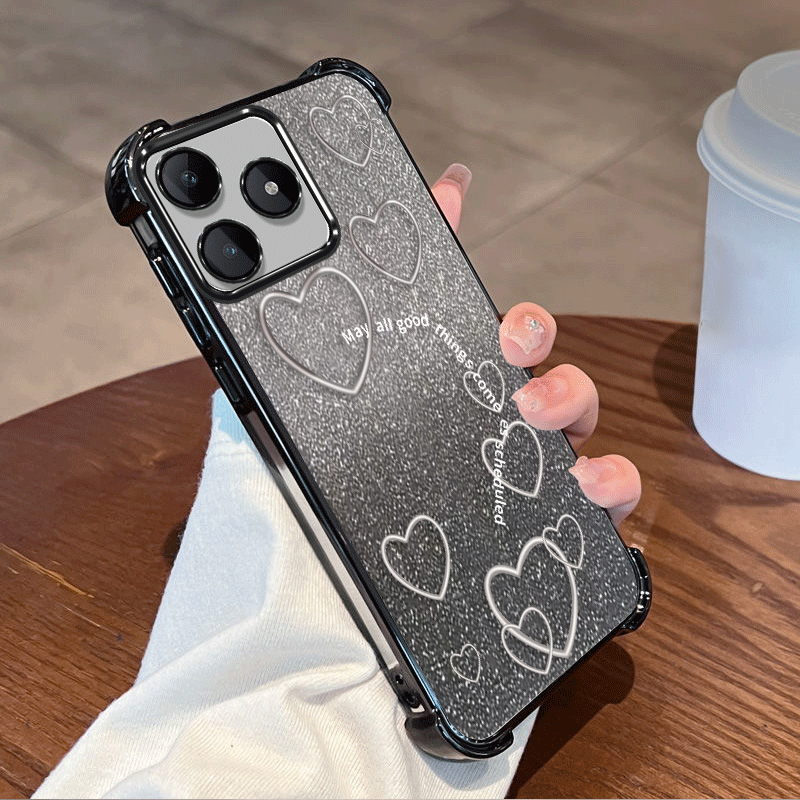 Glitter Plating Protective Cov - مراجعة Glitter Shockproof Case وسعره