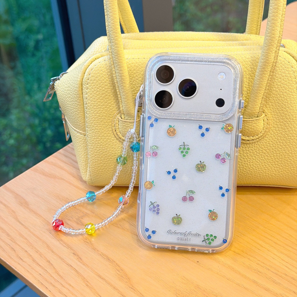 Summer Colorful Fruit Clear Gl - مراجعة Glitter Shockproof Case وسعره