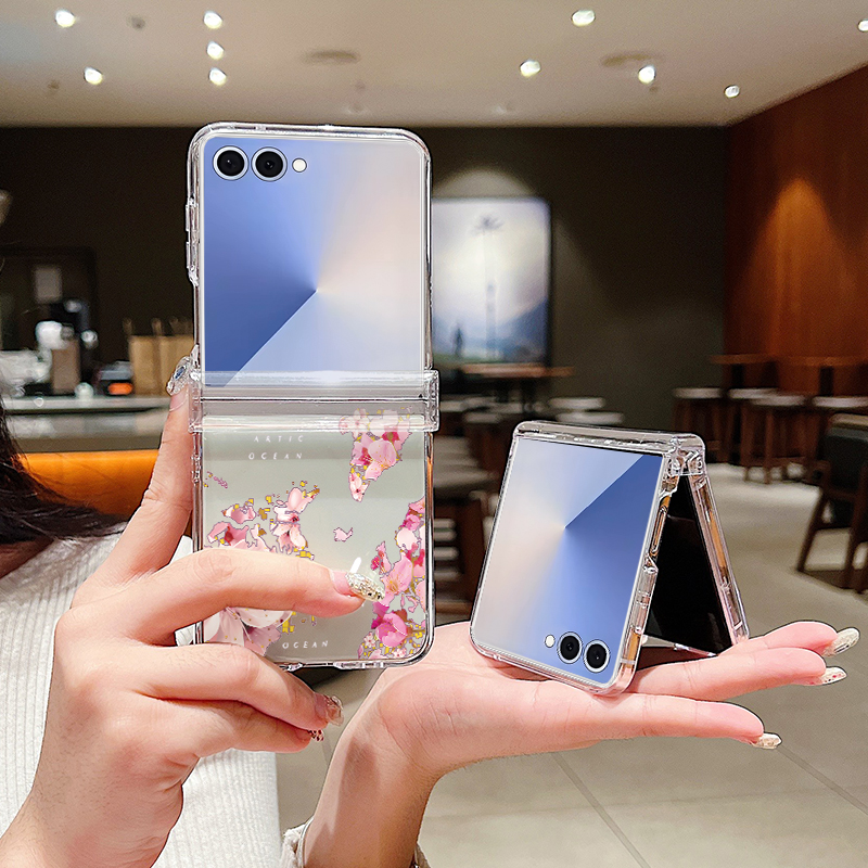 Pink Flower Printed Phone Case - مراجعة Phone Cases Z Fold 6 وسعره