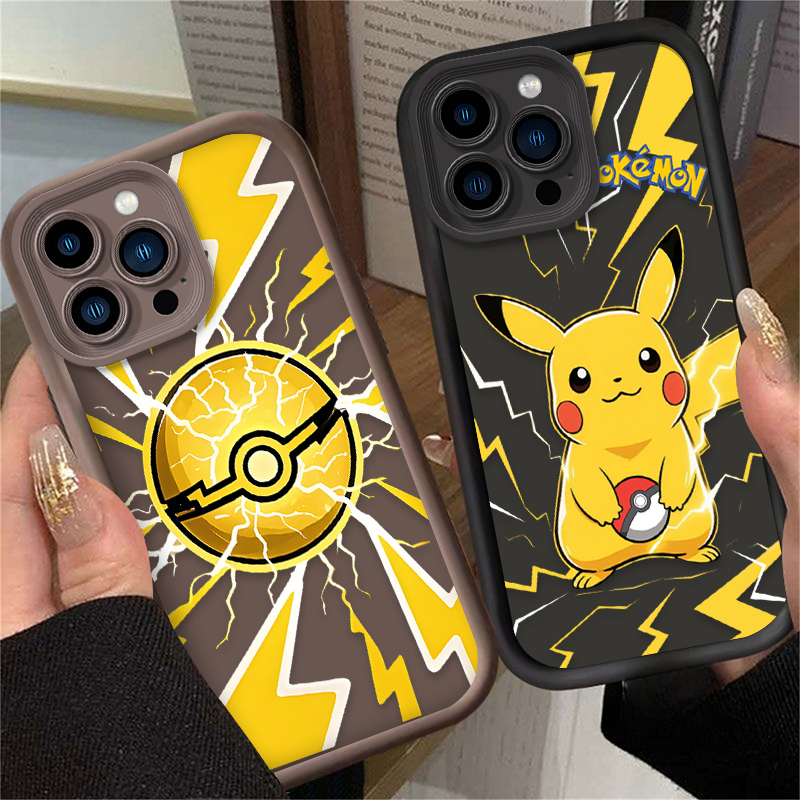 Cartoon Cute P-Pokemon Pikachu - مراجعة Phone Cases Like Loopy وسعره