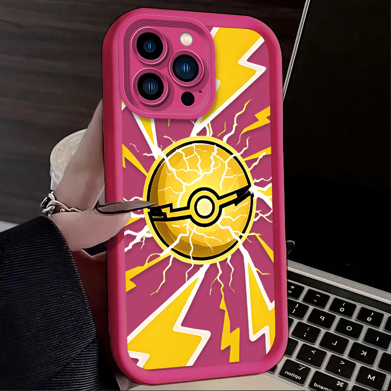 Cartoon Cute P-Pokemon Pikachu - مراجعة Phone Cases Like Loopy وسعره