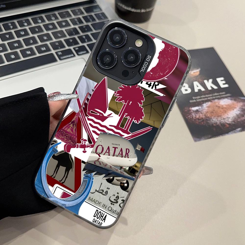 Qatar Flag Phone Case for iPho - مراجعة Phone Cases Qatar وسعره