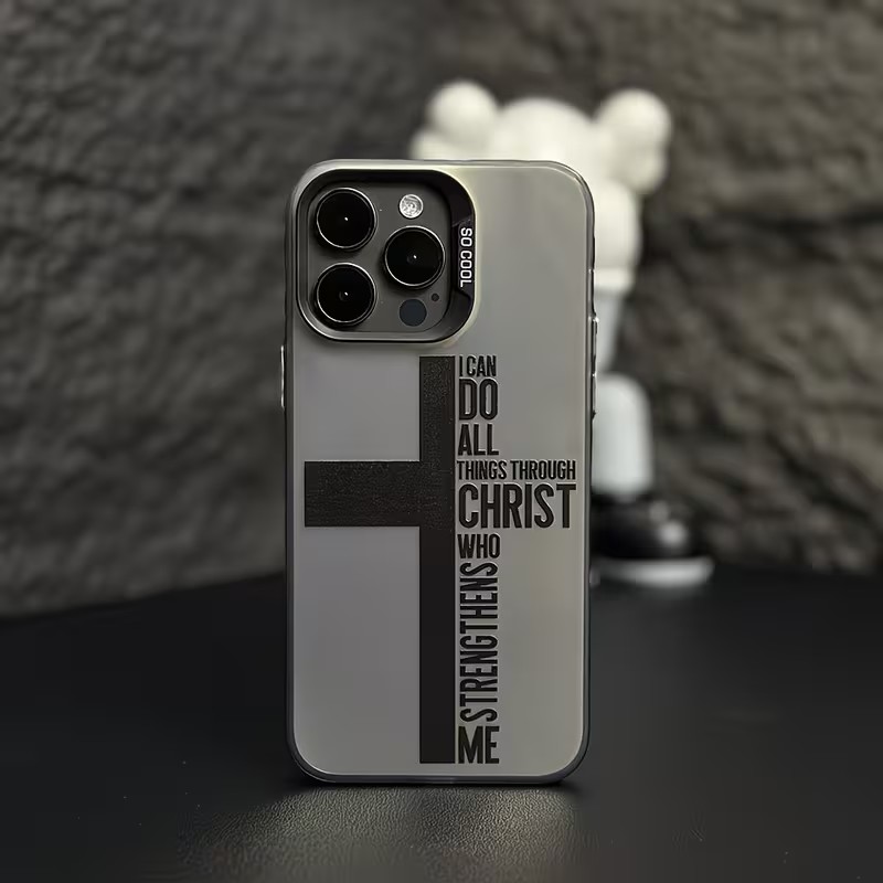 Anti Fingerprint Cross Bible P - مراجعة Phone Cases Like Loopy وسعره