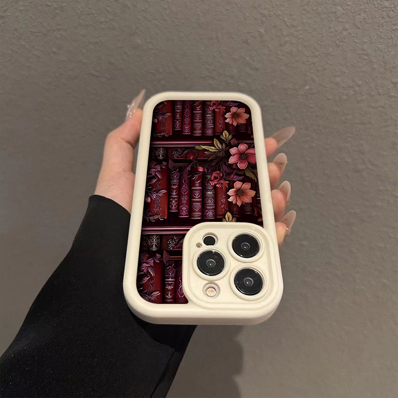 Book Flower Trendy Pattern Pho - مراجعة Phone Cases Like Loopy وسعره