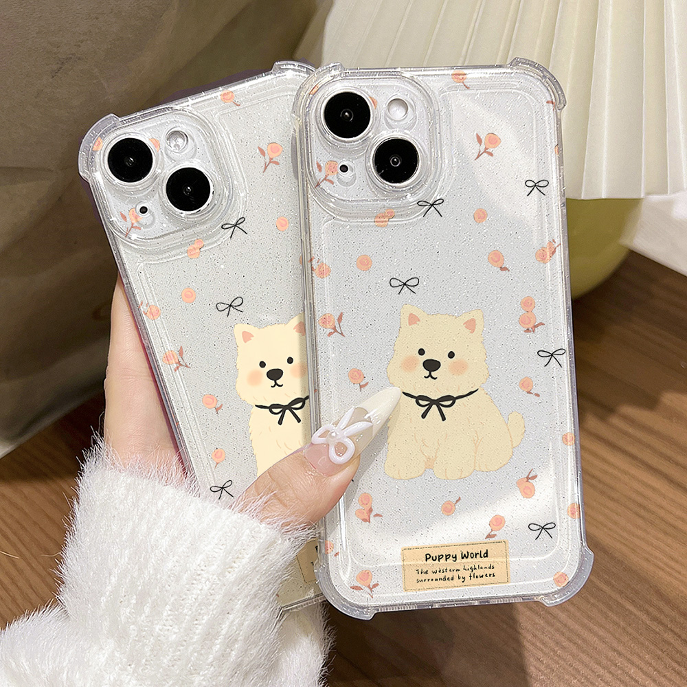 Cute Gog TPU Glitter Phone Cas - مراجعة Glitter Shockproof Case وسعره