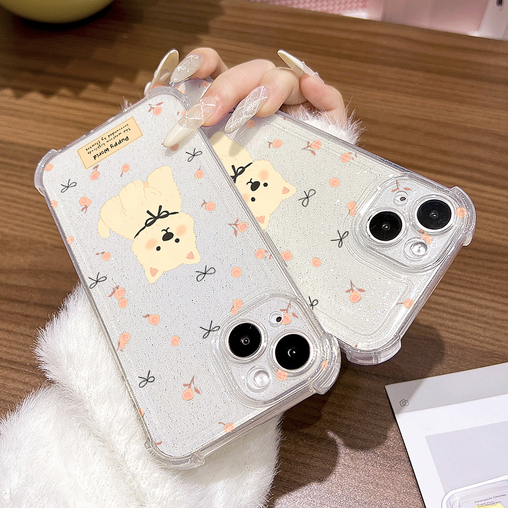 Cute Gog TPU Glitter Phone Cas - مراجعة Glitter Shockproof Case وسعره