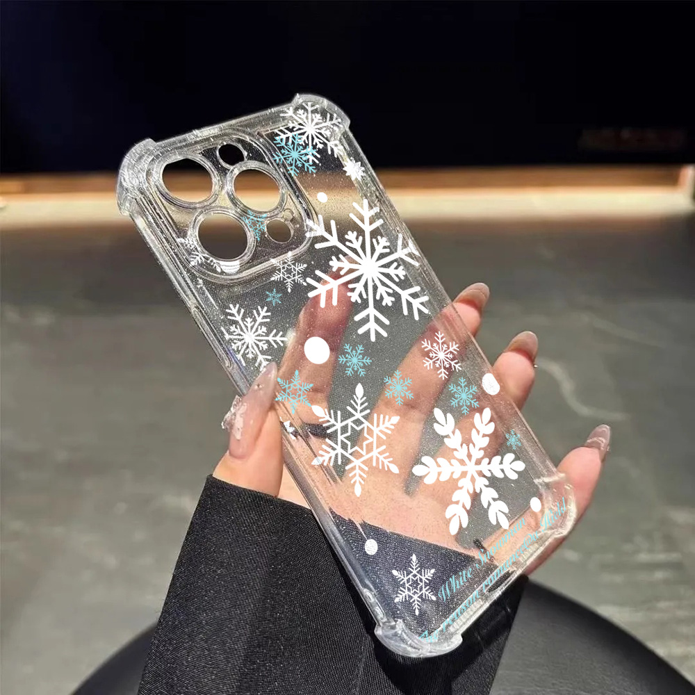 Glitter Bling Snowflake Soft P - مراجعة Glitter Shockproof Case وسعره