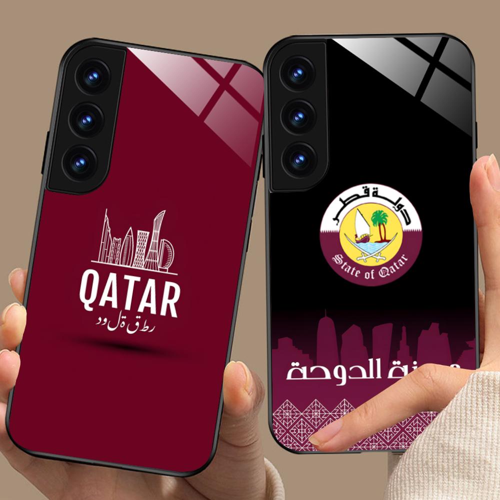 Qatar Flag Phone Case for Sams - مراجعة Phone Cases Qatar وسعره