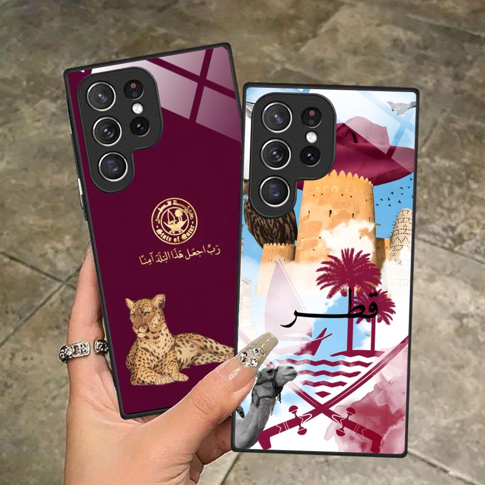 Qatar Flag Phone Case for Sams - مراجعة Phone Cases Qatar وسعره