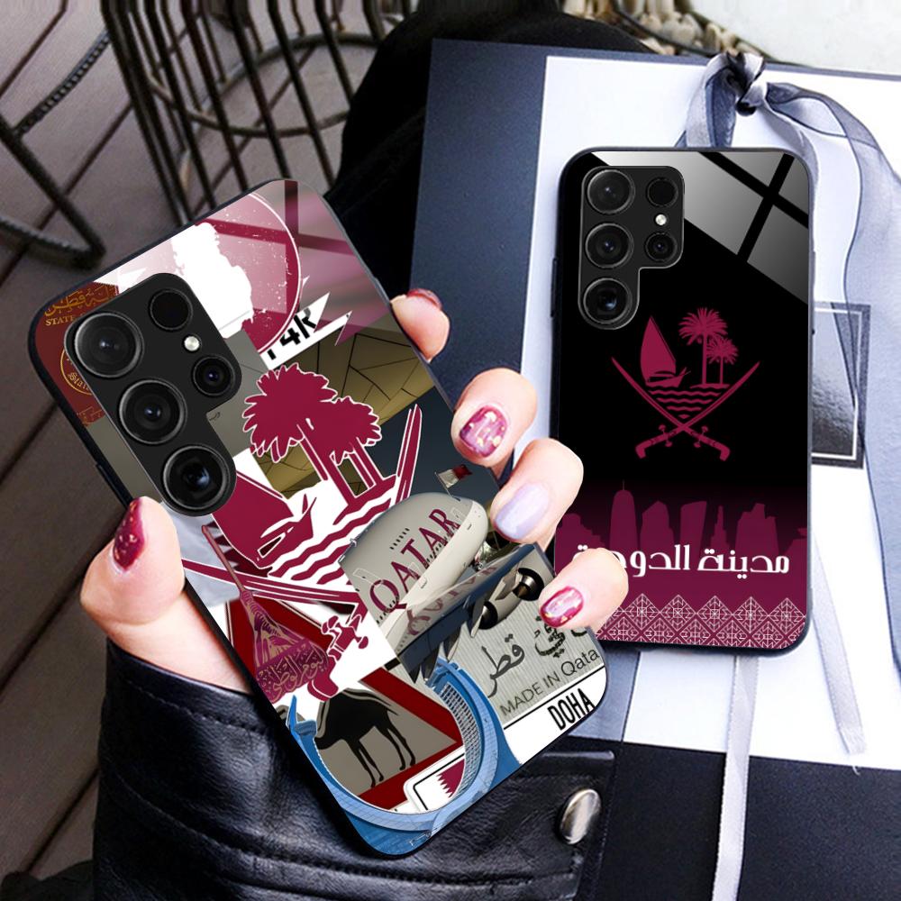 Qatar Flag Phone Case for Sams - مراجعة Phone Cases Qatar وسعره