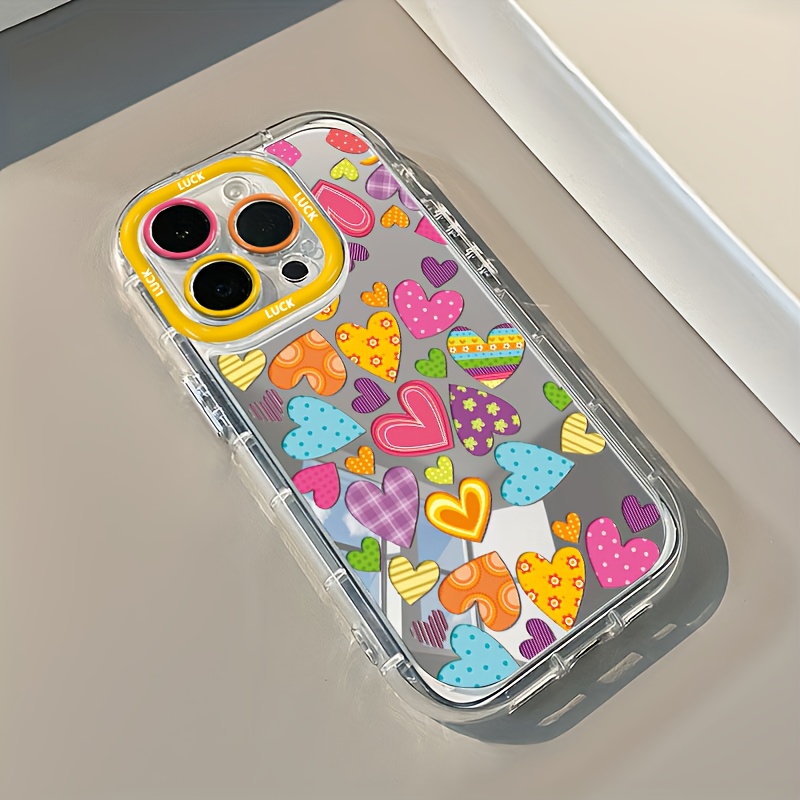 Vibrant Heart Makeup Mirror De - مراجعة Phone Cases Trending وسعره
