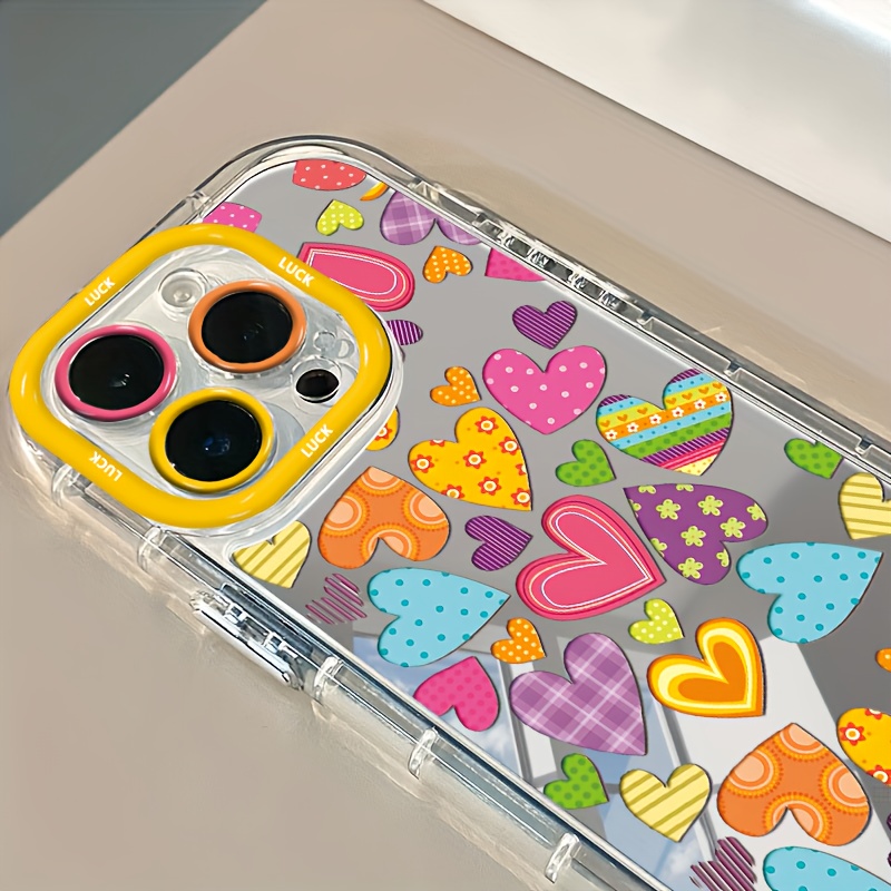 Vibrant Heart Makeup Mirror De - مراجعة Phone Cases Trending وسعره