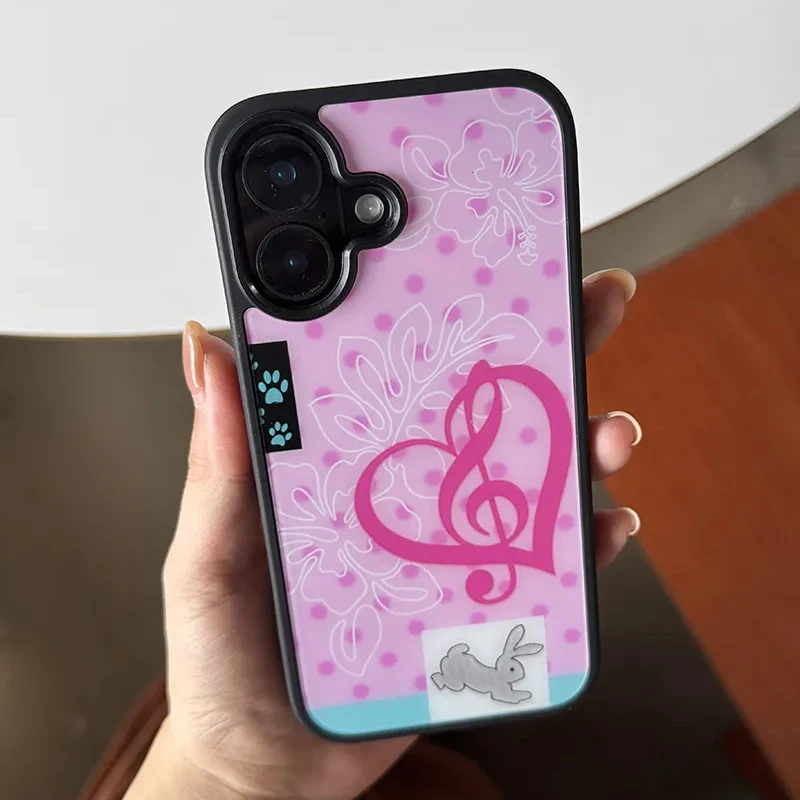 Fashion Cute Girl Pink Rabbit  - مراجعة Phone Cases Cute Iphone 13 وسعره