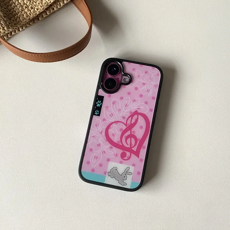 Fashion Cute Girl Pink Rabbit  - مراجعة Phone Cases Cute Iphone 13 وسعره