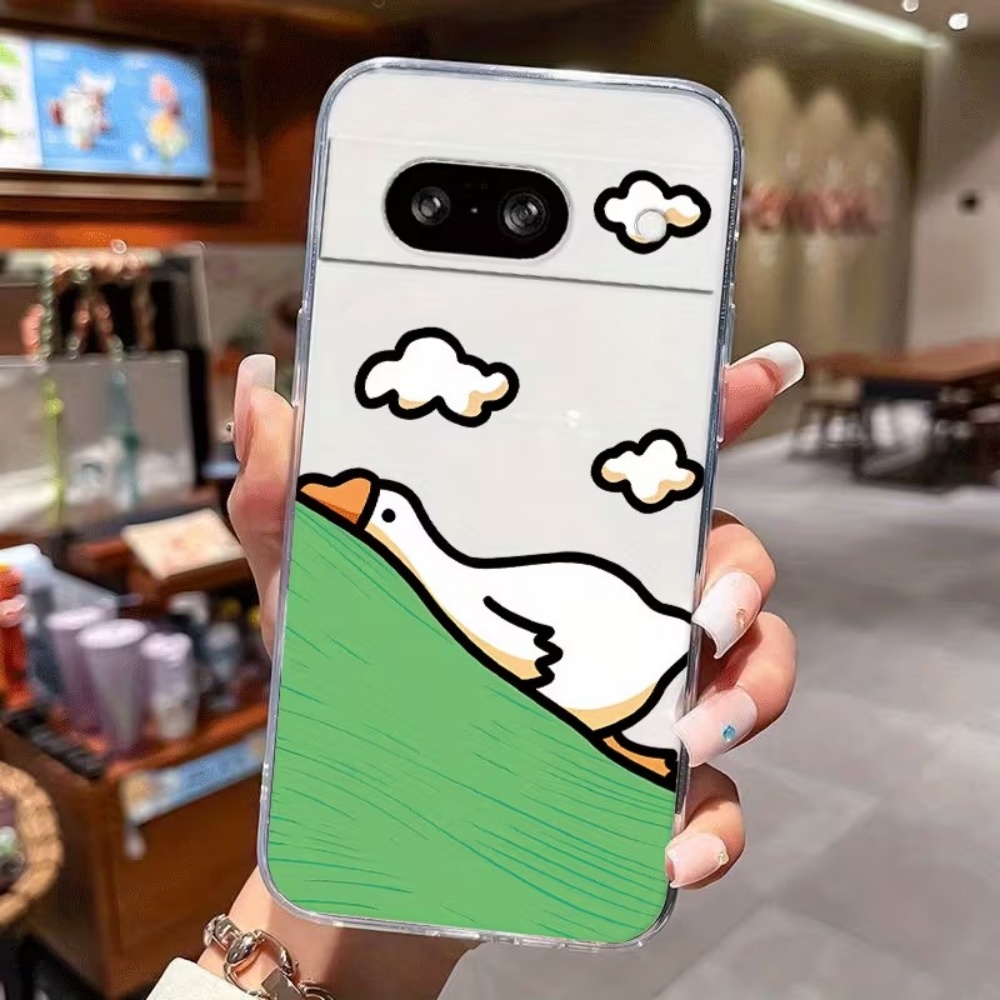 Cartoon Little White Duck Inse - مراجعة Phone Cases Google Pixel 9A وسعره