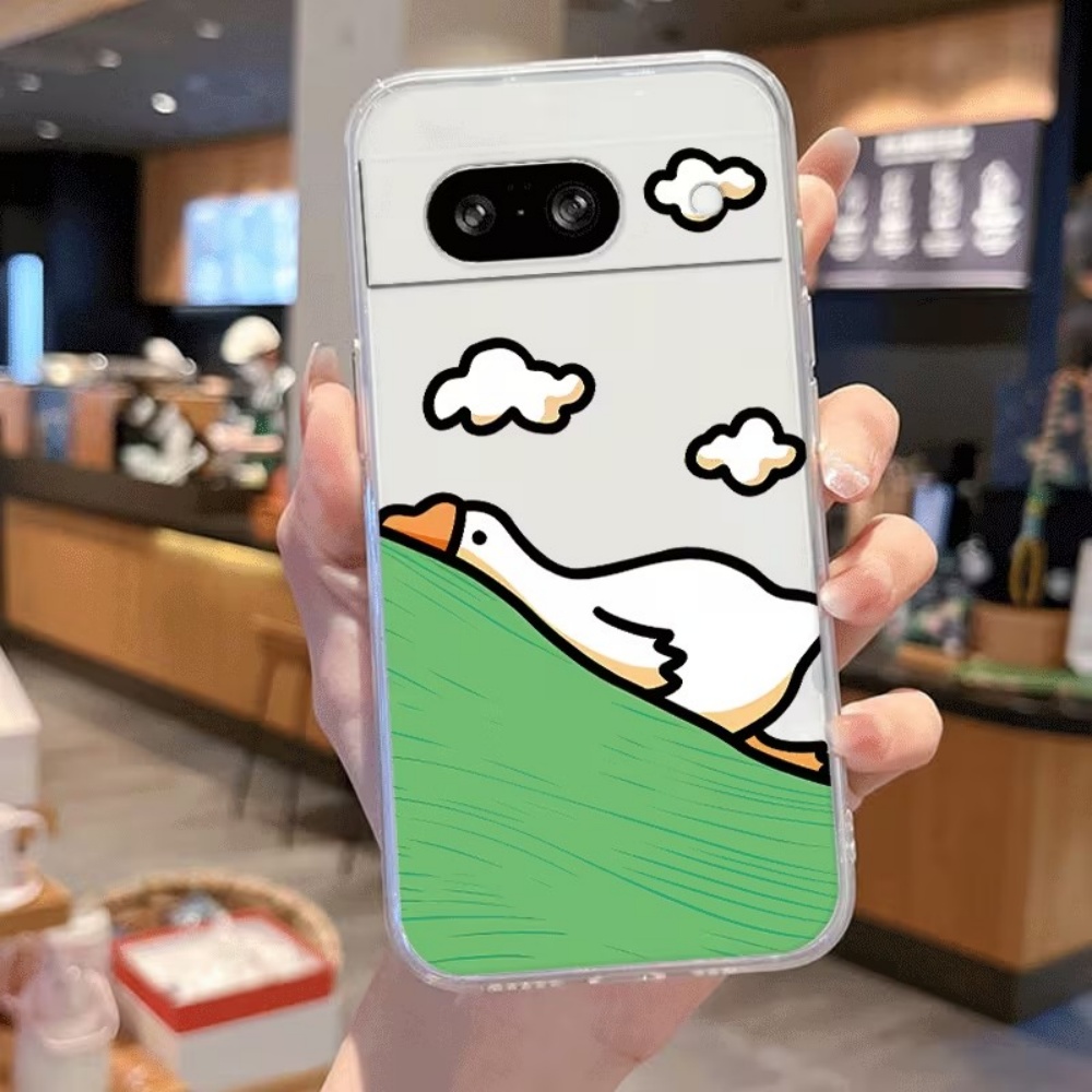 Cartoon Little White Duck Inse - مراجعة Phone Cases Google Pixel 9A وسعره