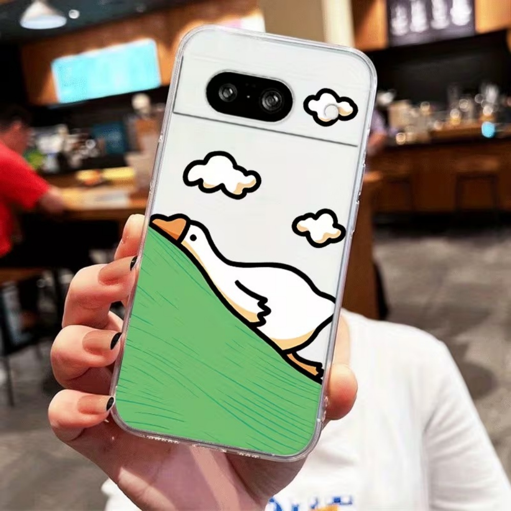 Cartoon Little White Duck Inse - مراجعة Phone Cases Google Pixel 9A وسعره