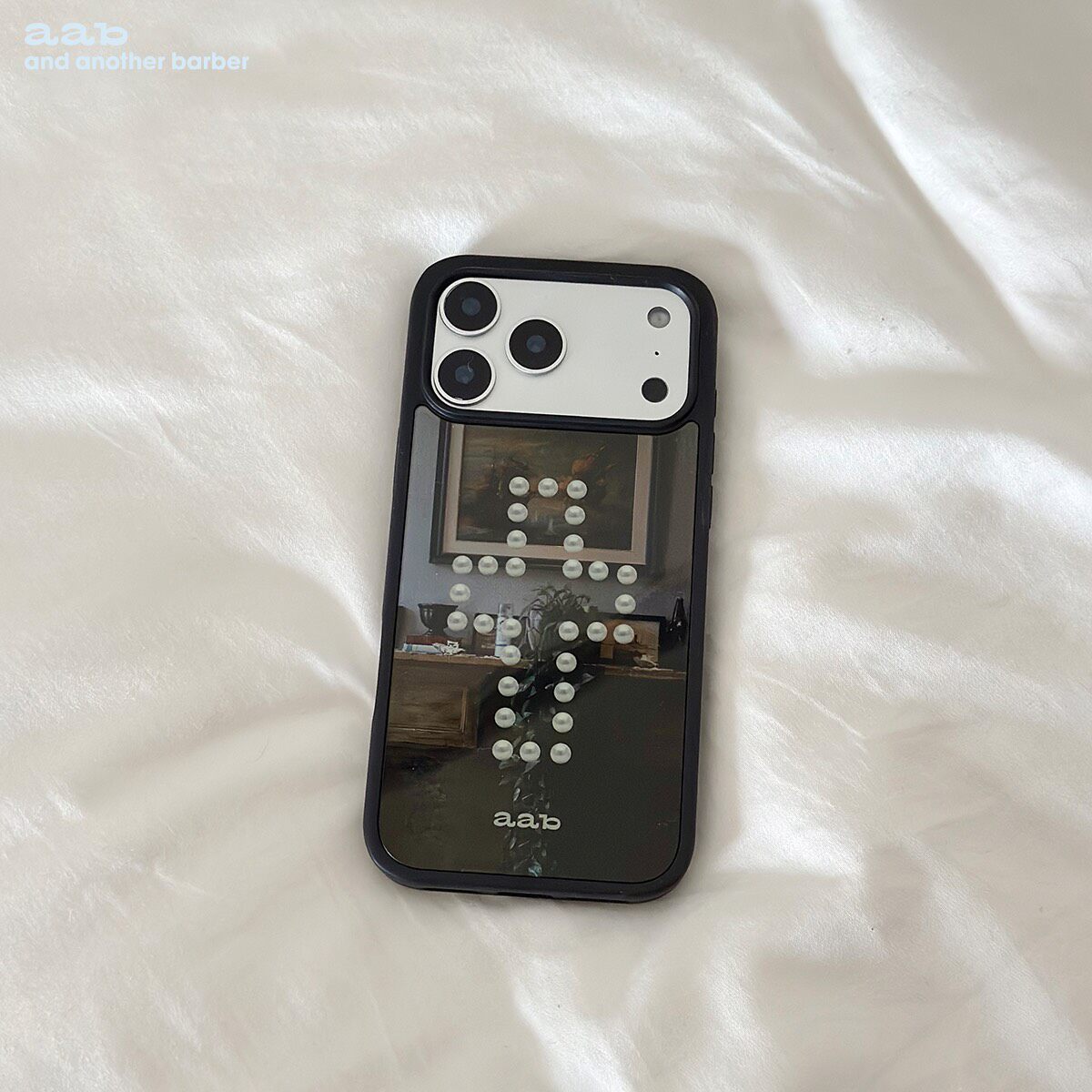 Korean Fashion Pearl Cross Pat - مراجعة Phone Cases Trending وسعره