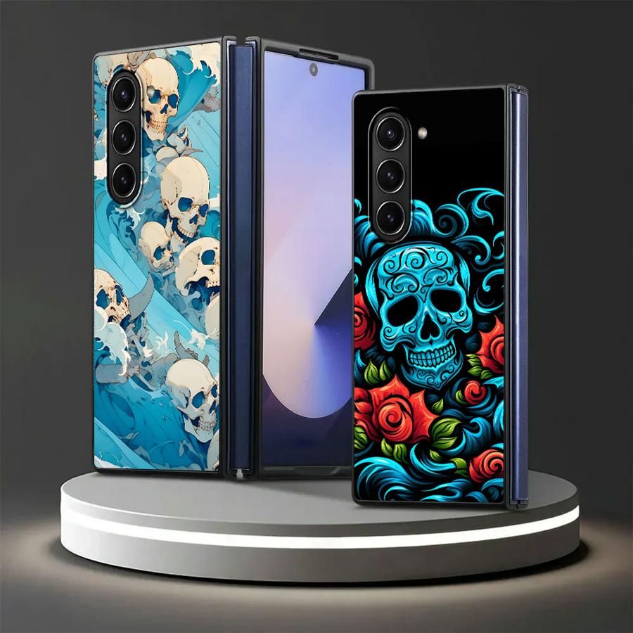 Skull Art Case for Samsung Gal - مراجعة Phone Cases Z Fold 6 وسعره