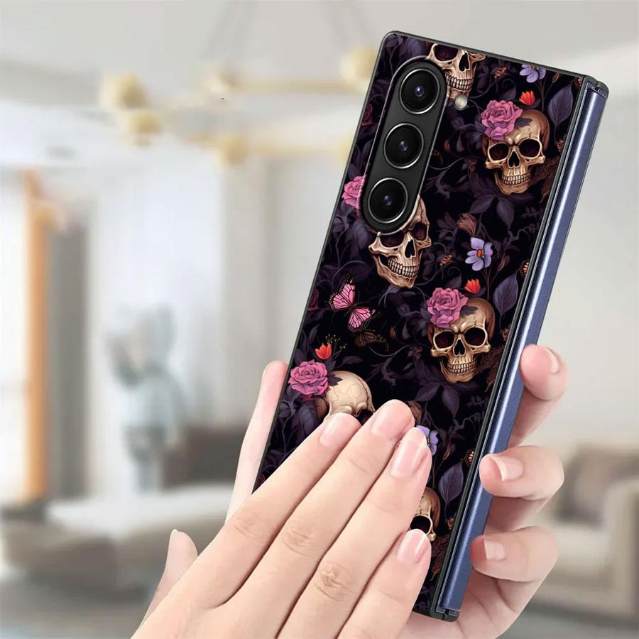 Skull Art Case for Samsung Gal - مراجعة Phone Cases Z Fold 6 وسعره