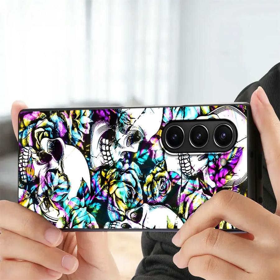 Skull Art Case for Samsung Gal - مراجعة Phone Cases Z Fold 6 وسعره