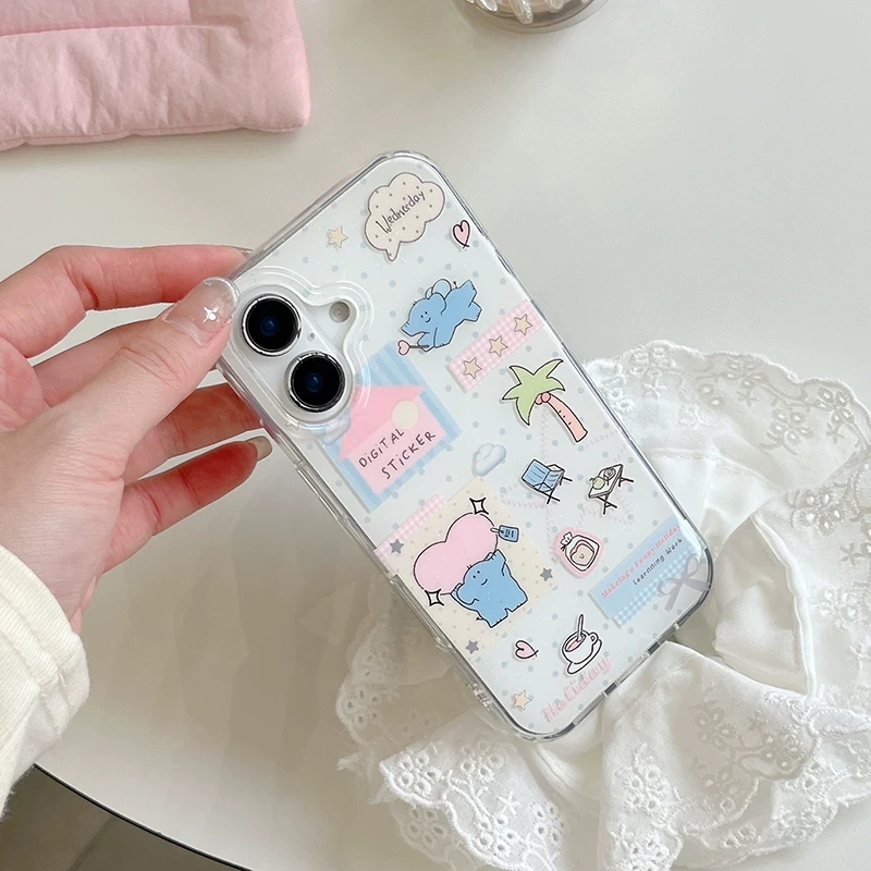 Cute Cartoon Elephant Grabbing - مراجعة Phone Cases Cute Iphone 13 وسعره