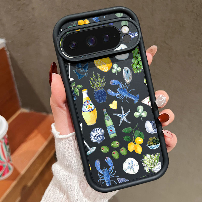 Ocean Whale Patterned TPU Phon - مراجعة Phone Cases Google Pixel 9A وسعره