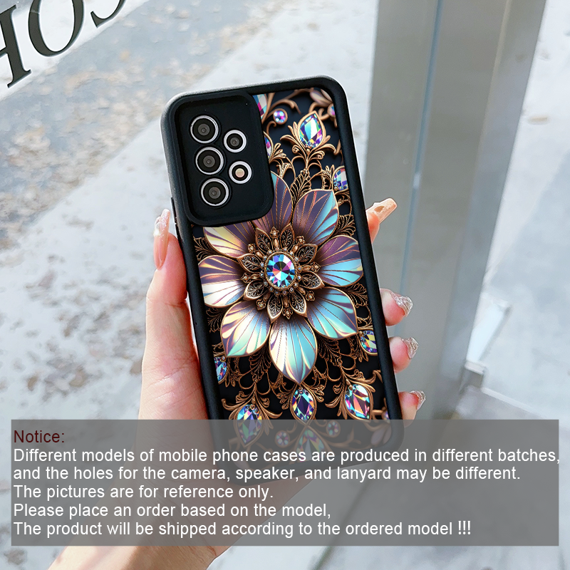 Elegant Gemstone Flower Patter - مراجعة Phone Cases Motorola وسعره