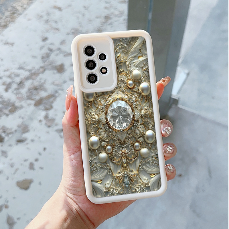 Elegant Gemstone Flower Patter - مراجعة Phone Cases Motorola وسعره