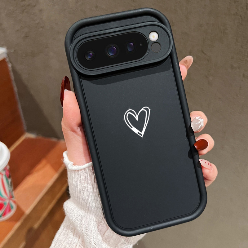 Simple Love Pattern Soft Case  - مراجعة Phone Cases Google Pixel 9A وسعره