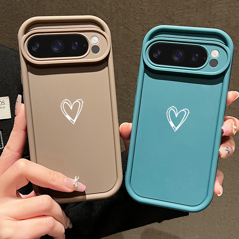 Simple Love Pattern Soft Case  - مراجعة Phone Cases Google Pixel 9A وسعره